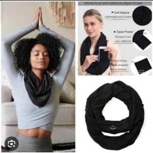 2/$25 Brand new pocket infinity scarf